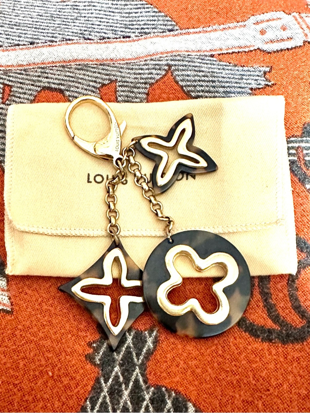 LOUIS VUITTON ❤️🌟INSOLENCE KEY HOLDER & BAG CHARM ⭐️
